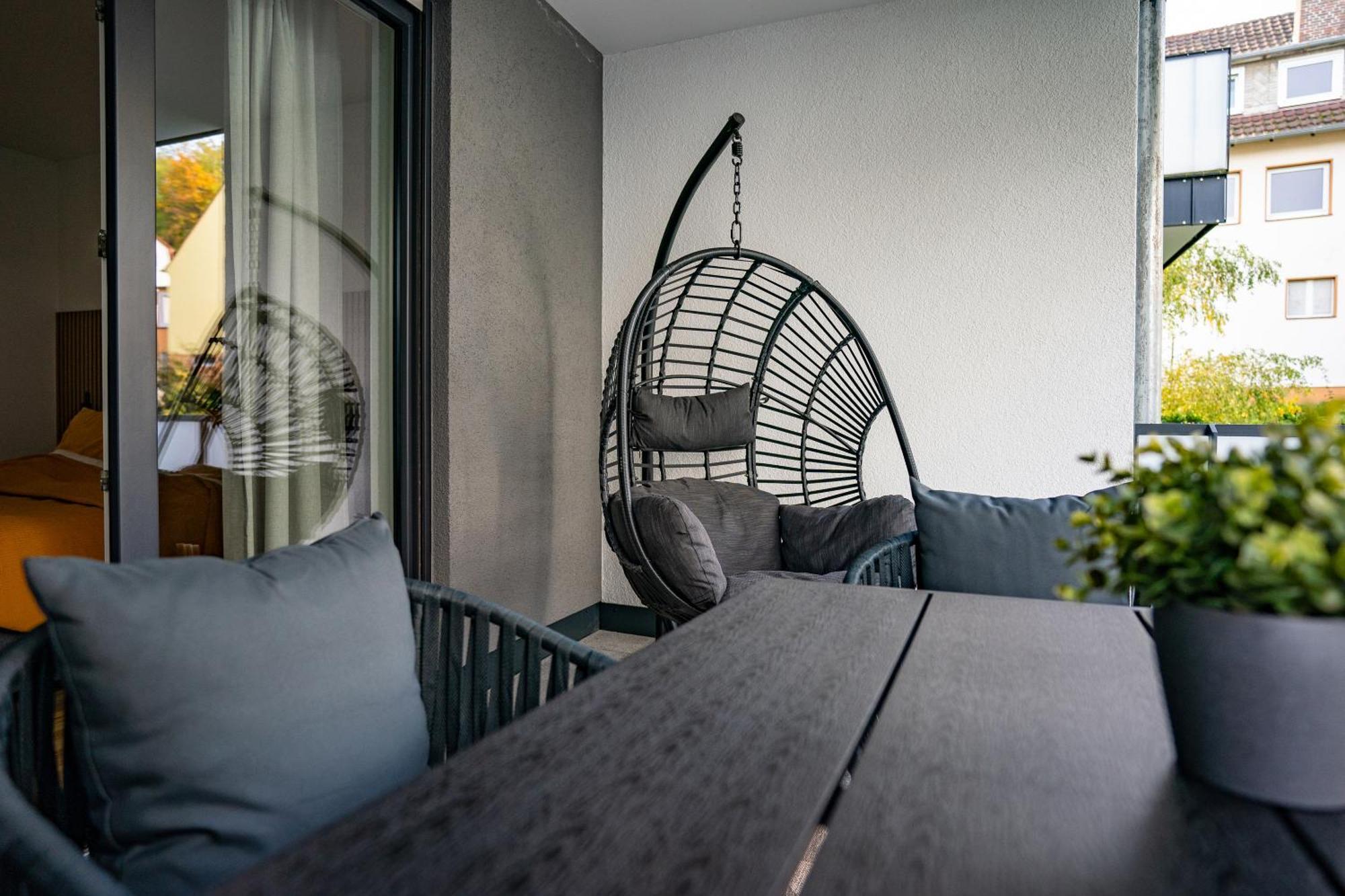 Reitz - Apartment I Zentrale Lage I Stellplatz I 55Qm I 2 Zimmer I Kueche I Bad I Terrasse Bad Hersfeld Ngoại thất bức ảnh